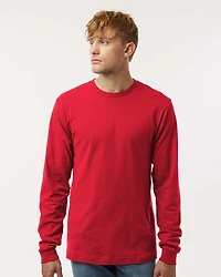 T-shirt à Manches Longues en Jersey Fin