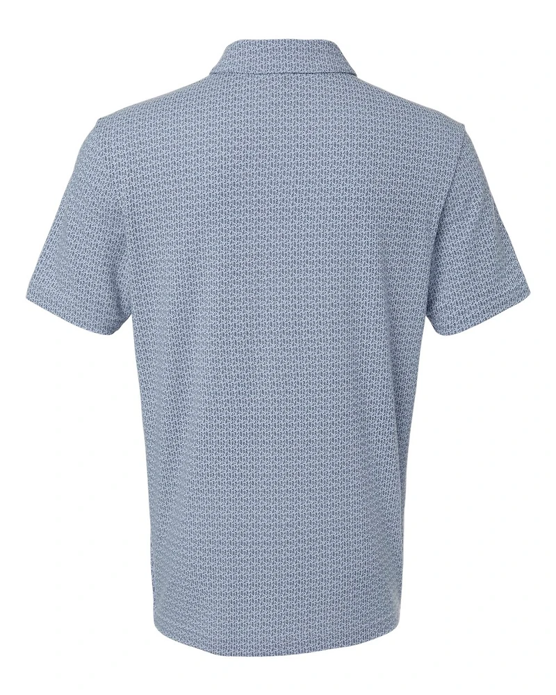 Men's Blended Printed Polo | T-Shirt Time