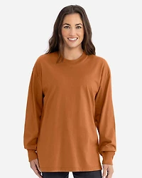 Unisex Heavyweight Long Sleeve T-Shirt | Time