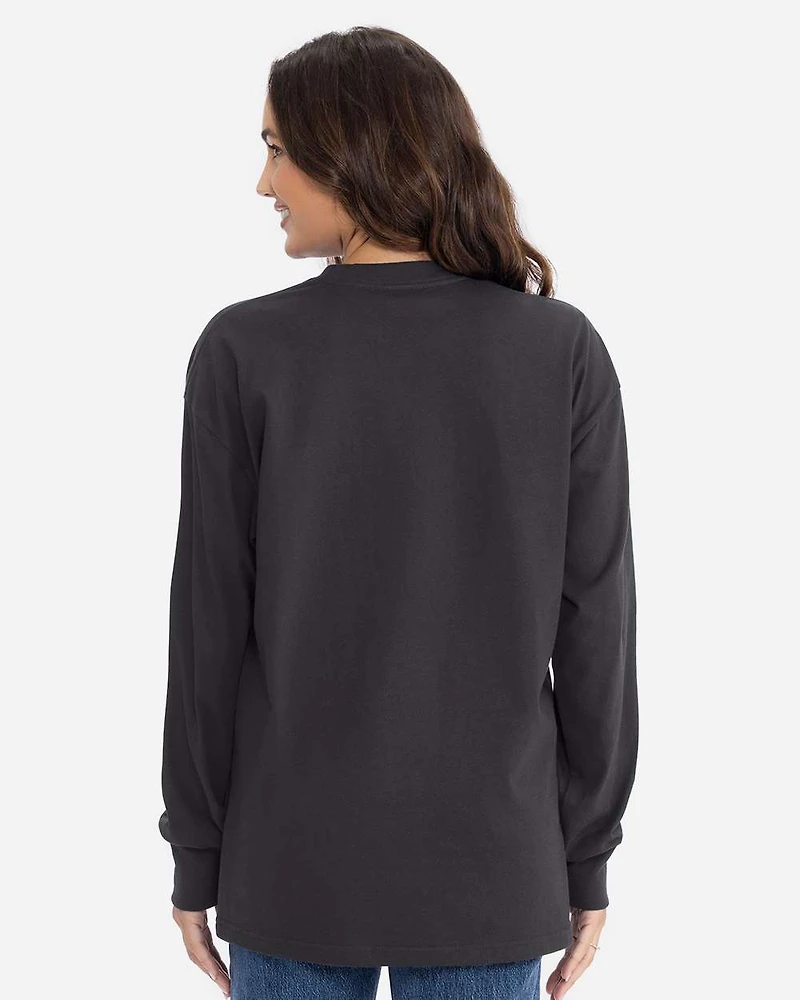 Unisex Heavyweight Long Sleeve T-Shirt | Time