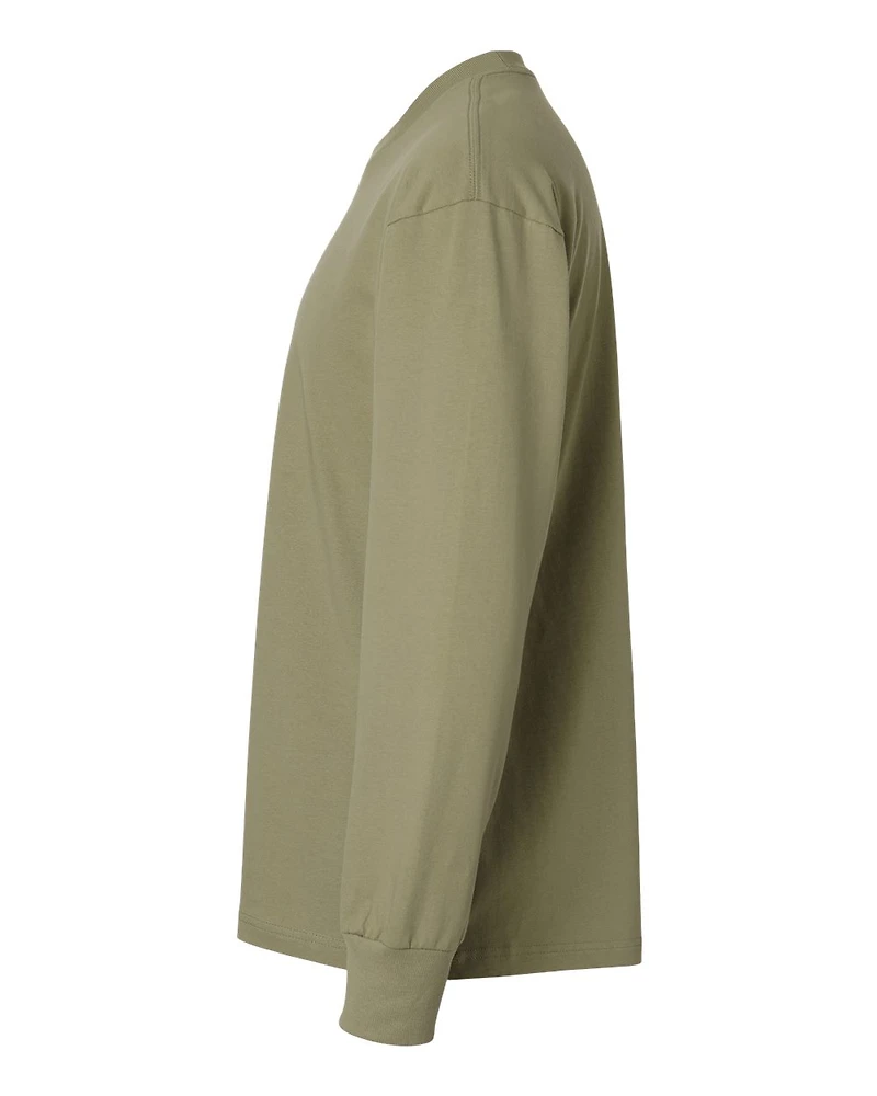 Unisex Heavyweight Long Sleeve T-Shirt | Time