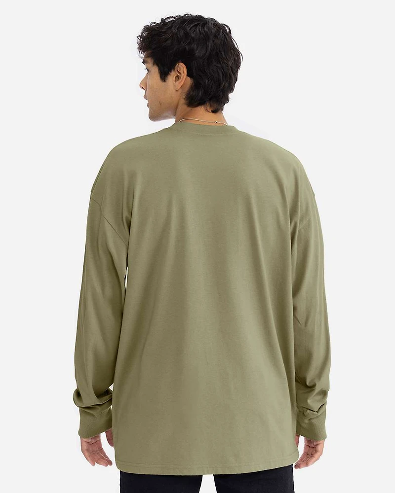 Unisex Heavyweight Long Sleeve T-Shirt | Time