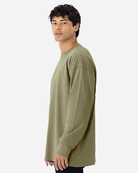 Unisex Heavyweight Long Sleeve T-Shirt | Time