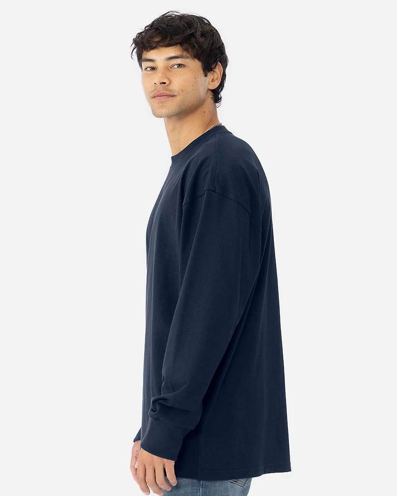 Unisex Heavyweight Long Sleeve T-Shirt | Time