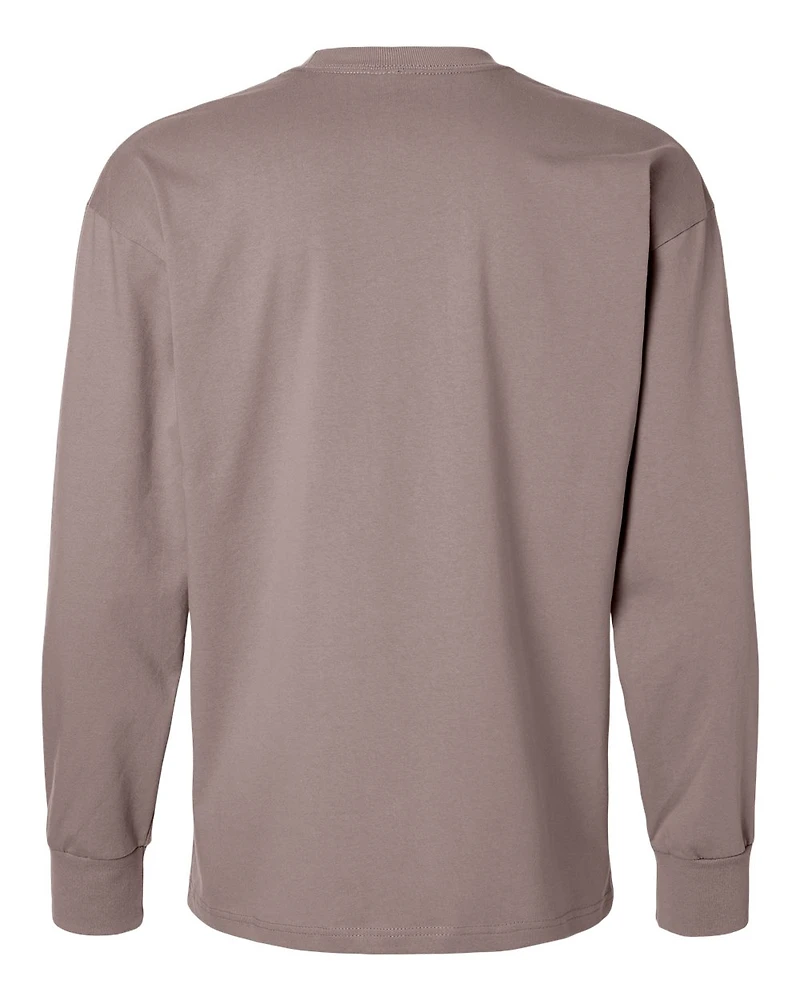 Unisex Heavyweight Long Sleeve T-Shirt | Time