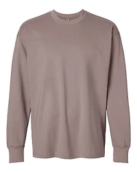 Unisex Heavyweight Long Sleeve T-Shirt | Time