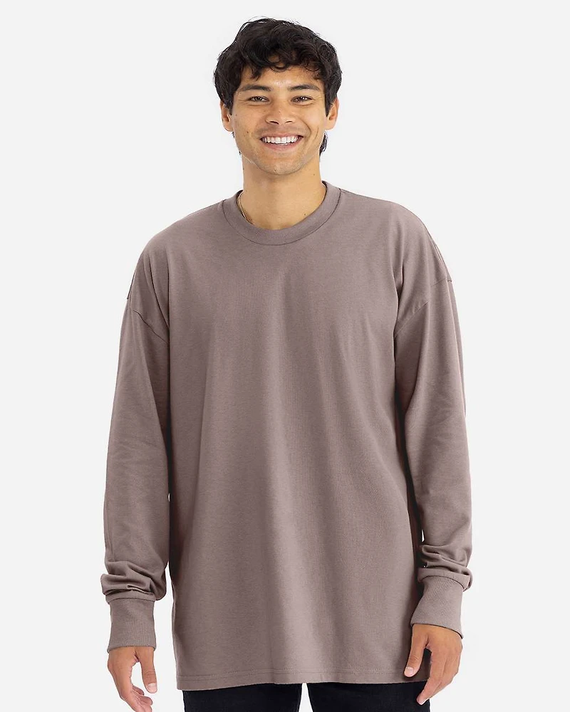 Unisex Heavyweight Long Sleeve T-Shirt | Time