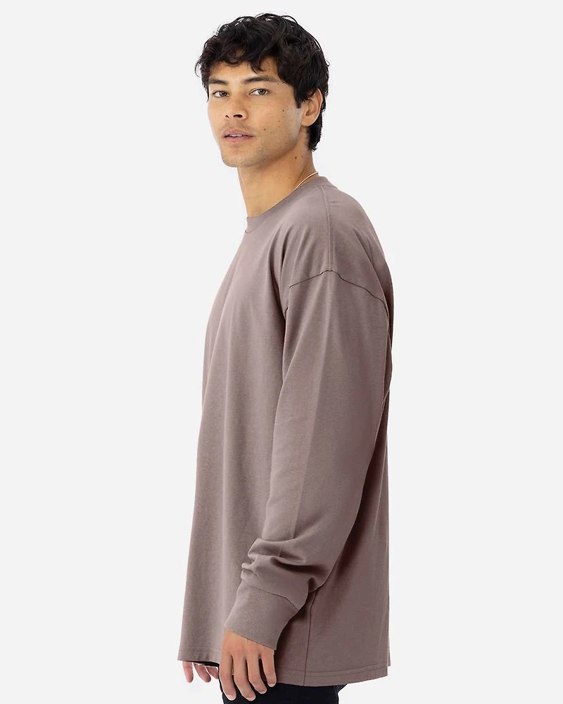 Unisex Heavyweight Long Sleeve T-Shirt | Time