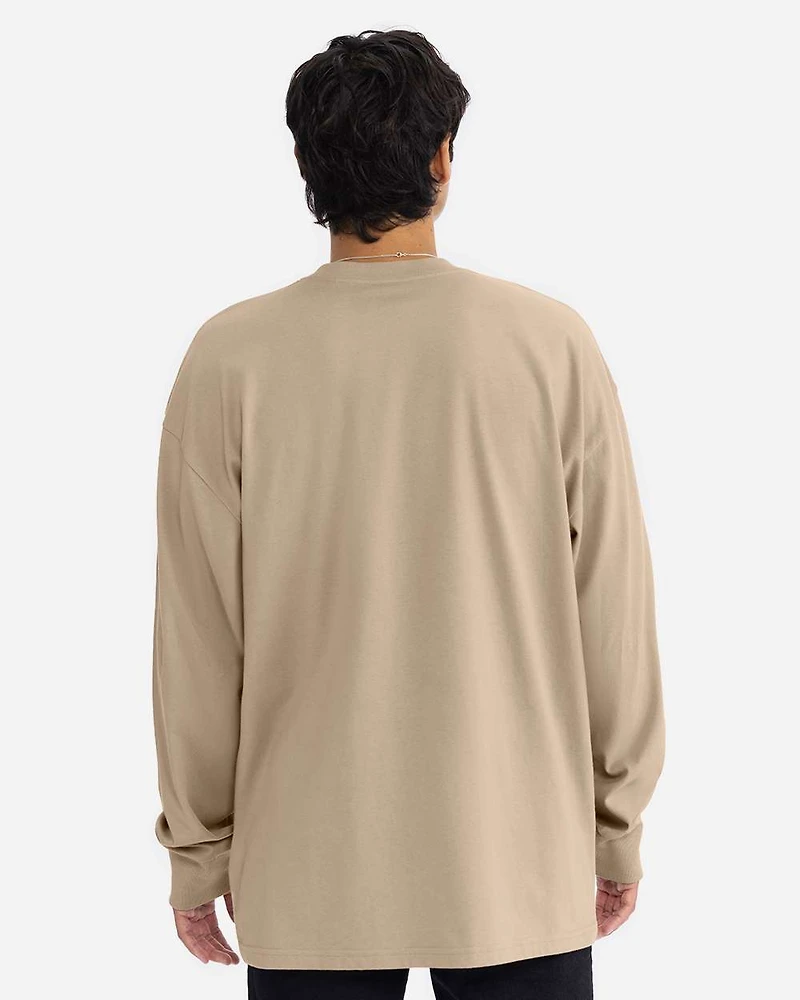 Unisex Heavyweight Long Sleeve T-Shirt | Time