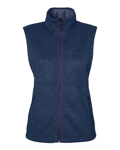 Women's Drop Line Fleece Vest | T-Shirt Time