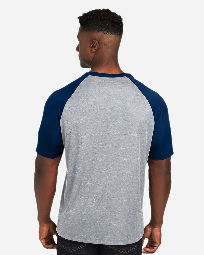 T-shirt raglan unisexe Zone Colorblock