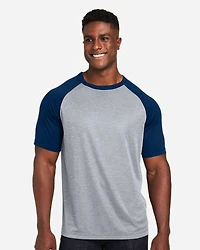 T-shirt raglan unisexe Zone Colorblock