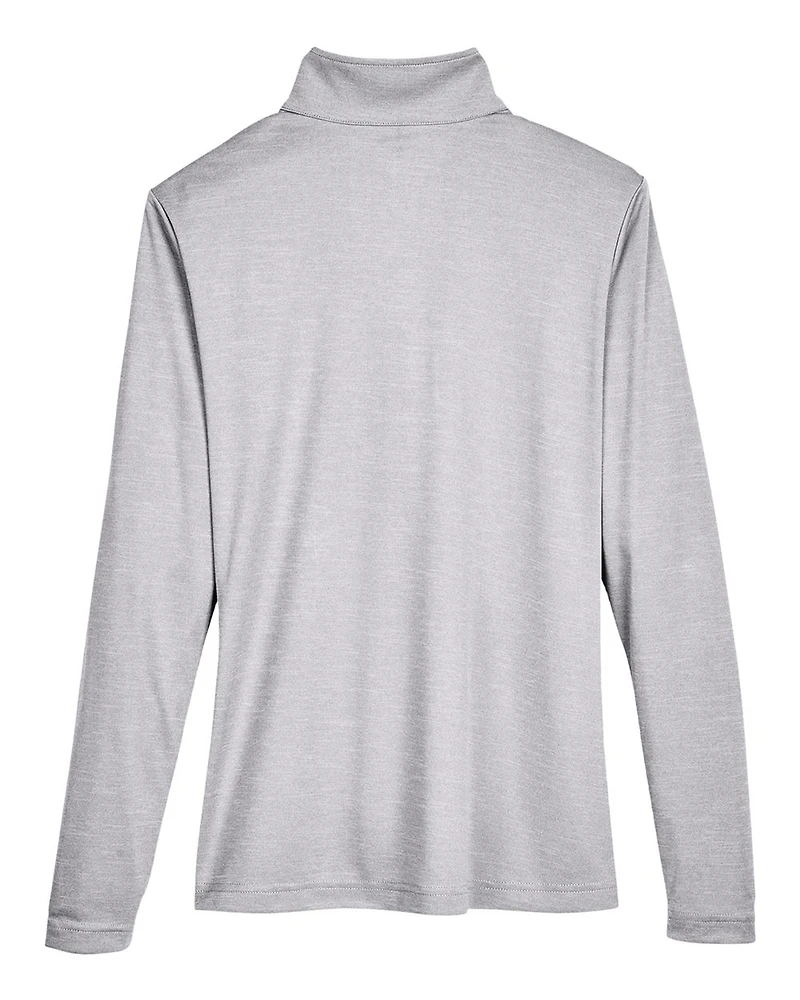 Women's Zone Sonic Heather Performance Quarter-Zip Pullover | T-Shirt Time