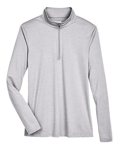 Women's Zone Sonic Heather Performance Quarter-Zip Pullover | T-Shirt Time