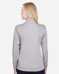 Women's Zone Sonic Heather Performance Quarter-Zip Pullover | T-Shirt Time