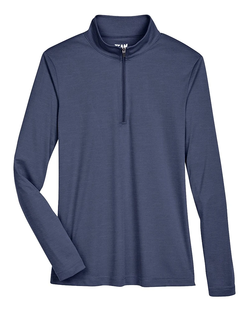 Women’s Zone Sonic Heather Performance Quarter-Zip Pullover