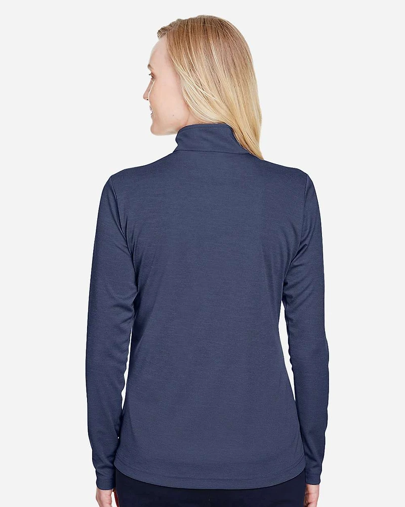 Women’s Zone Sonic Heather Performance Quarter-Zip Pullover