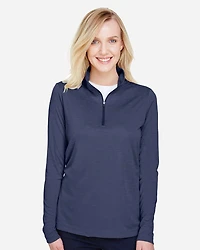 Women’s Zone Sonic Heather Performance Quarter-Zip Pullover