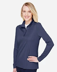 Women’s Zone Sonic Heather Performance Quarter-Zip Pullover