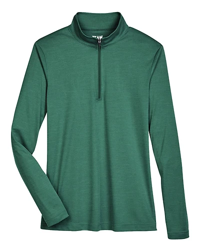Women's Zone Sonic Heather Performance Quarter-Zip Pullover | T-Shirt Time