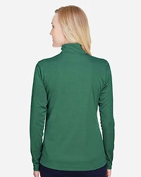 Women's Zone Sonic Heather Performance Quarter-Zip Pullover | T-Shirt Time