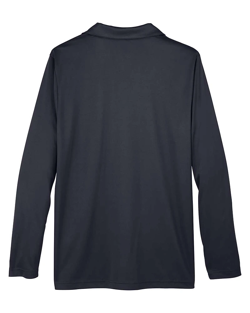 Men's Zone Performance Long Sleeve Polo | T-Shirt Time