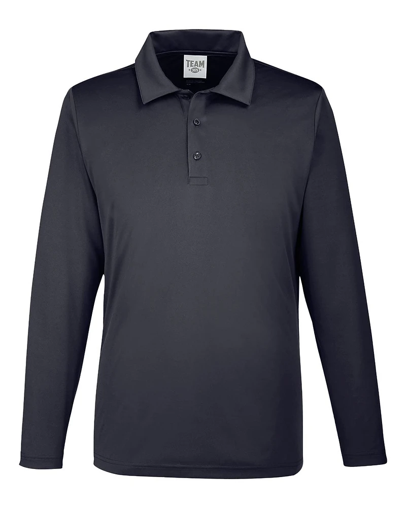 Men's Zone Performance Long Sleeve Polo | T-Shirt Time