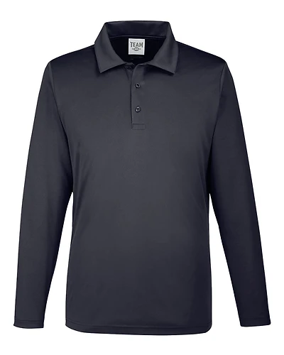 Men's Zone Performance Long Sleeve Polo | T-Shirt Time