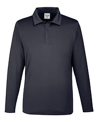 Men's Zone Performance Long Sleeve Polo | T-Shirt Time