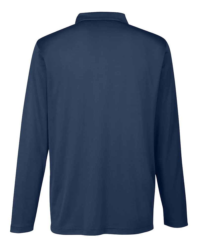 Men's Zone Performance Long Sleeve Polo | T-Shirt Time