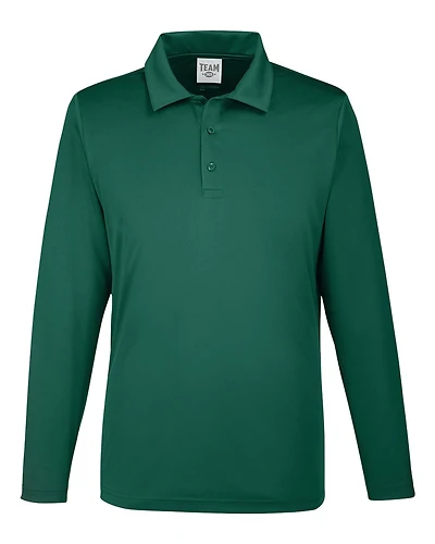 Men's Zone Performance Long Sleeve Polo | T-Shirt Time