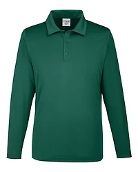 Men's Zone Performance Long Sleeve Polo | T-Shirt Time