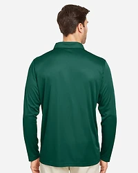 Men's Zone Performance Long Sleeve Polo | T-Shirt Time