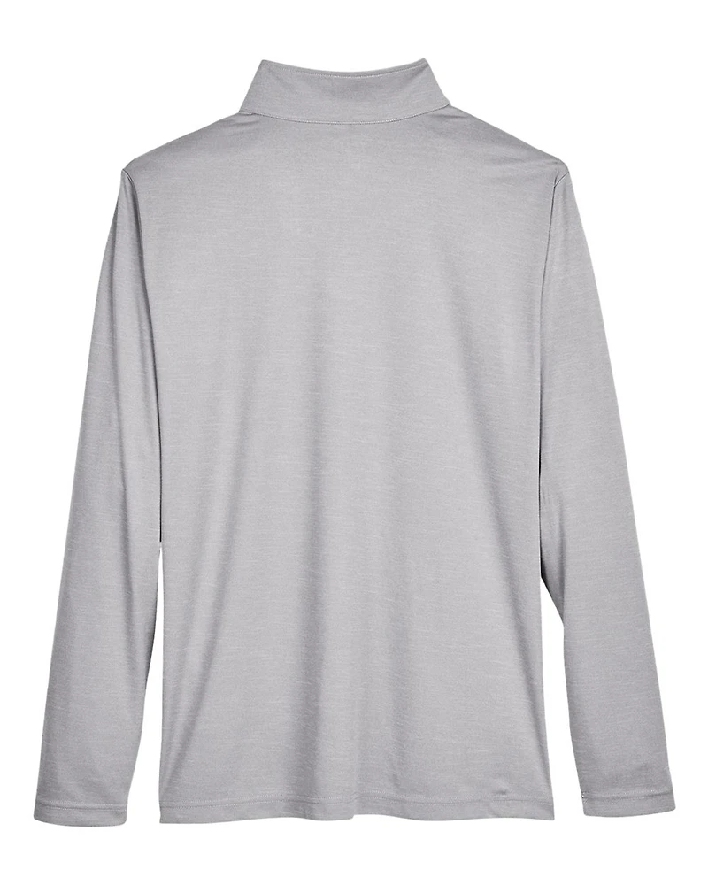 Men's Zone Sonic Heather Performance Quarter-Zip Pullover | T-Shirt Time
