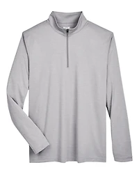 Men's Zone Sonic Heather Performance Quarter-Zip Pullover | T-Shirt Time