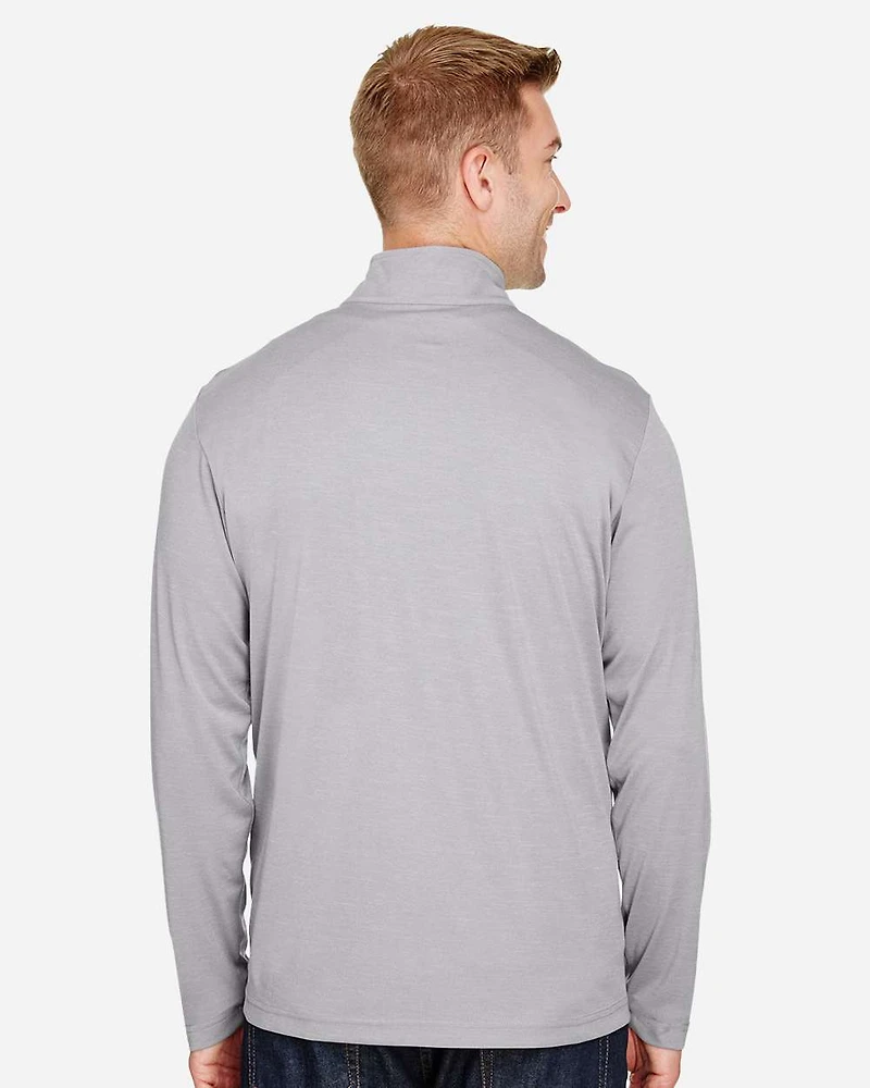 Men's Zone Sonic Heather Performance Quarter-Zip Pullover | T-Shirt Time