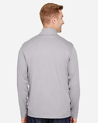 Men's Zone Sonic Heather Performance Quarter-Zip Pullover | T-Shirt Time