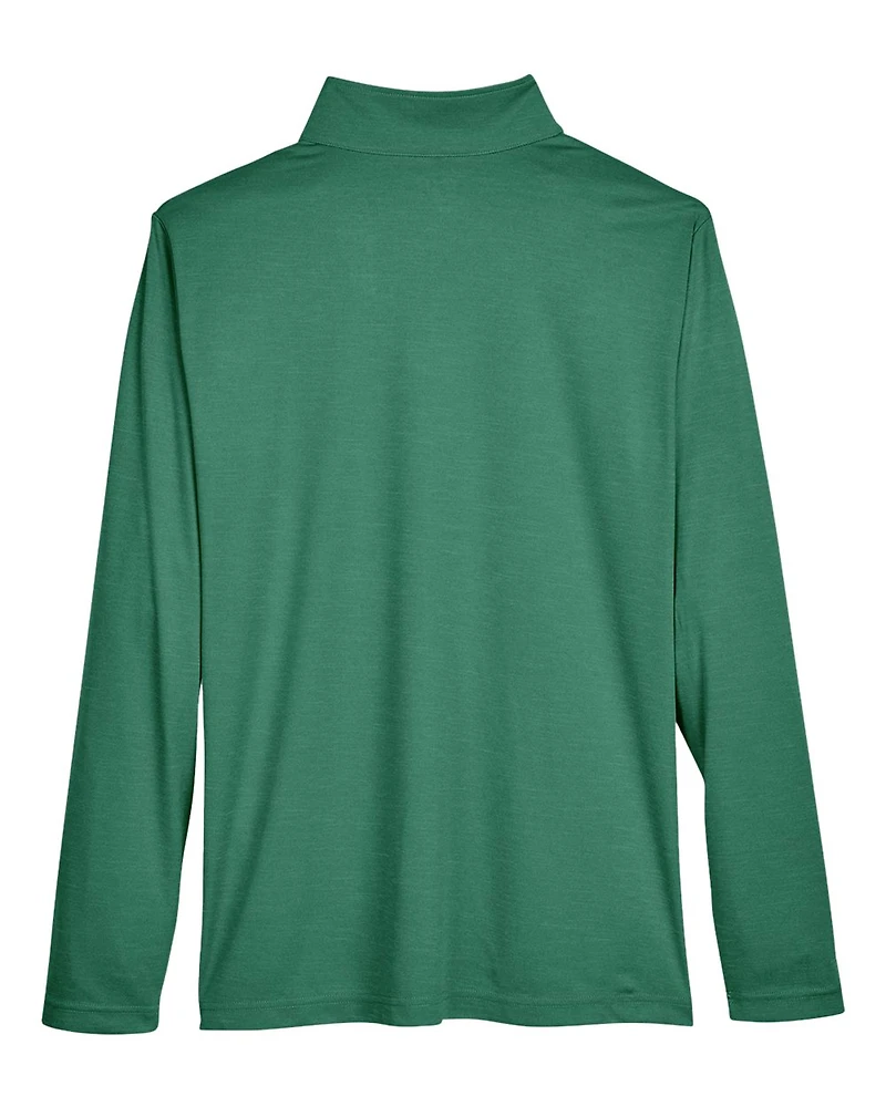 Men's Zone Sonic Heather Performance Quarter-Zip Pullover | T-Shirt Time
