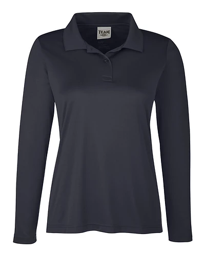 Women's Zone Performance Long Sleeve Polo | T-Shirt Time