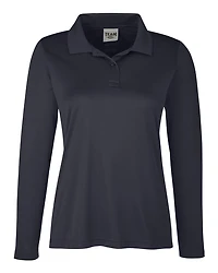 Women's Zone Performance Long Sleeve Polo | T-Shirt Time