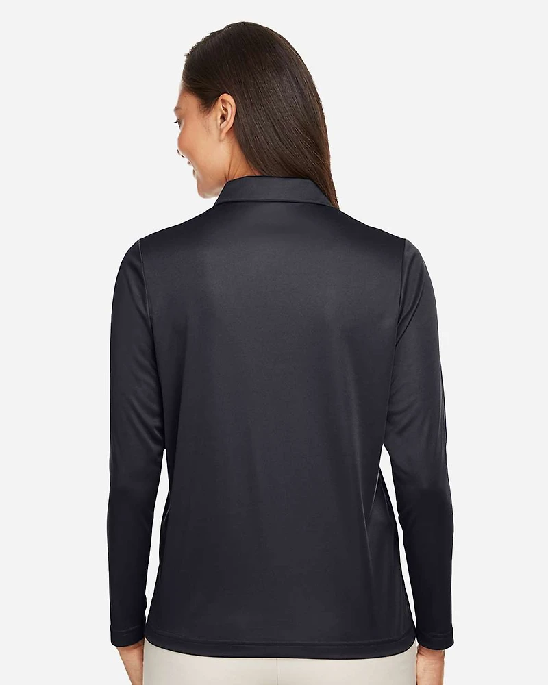 Women's Zone Performance Long Sleeve Polo | T-Shirt Time
