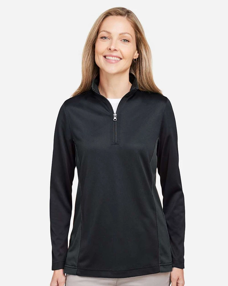 Pull quart de zip colorblock pour femmes Flash Snag Protection Plus IL