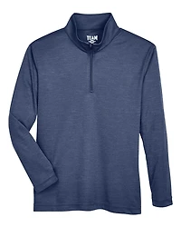 Youth Zone Sonic Heather Performance Quarter-Zip Pullover