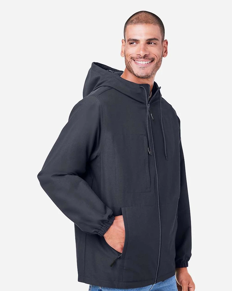 Veste à Capuche Unisexe en Twill Flex
