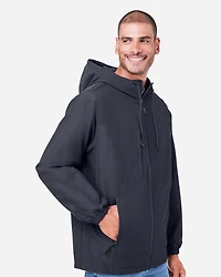 Veste à Capuche Unisexe en Twill Flex