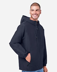 Unisex Flex Twill Hooded Jacket | T-Shirt Time