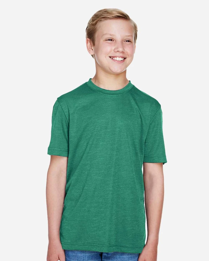 Youth Sonic Heather Performance T-Shirt | Time