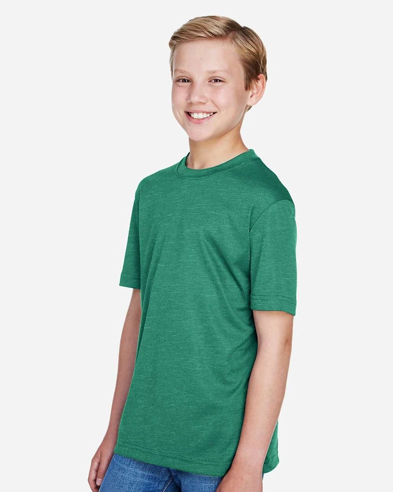 Youth Sonic Heather Performance T-Shirt | Time