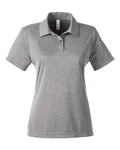 Women's Zone Sonic Heather Performance Polo | T-Shirt Time