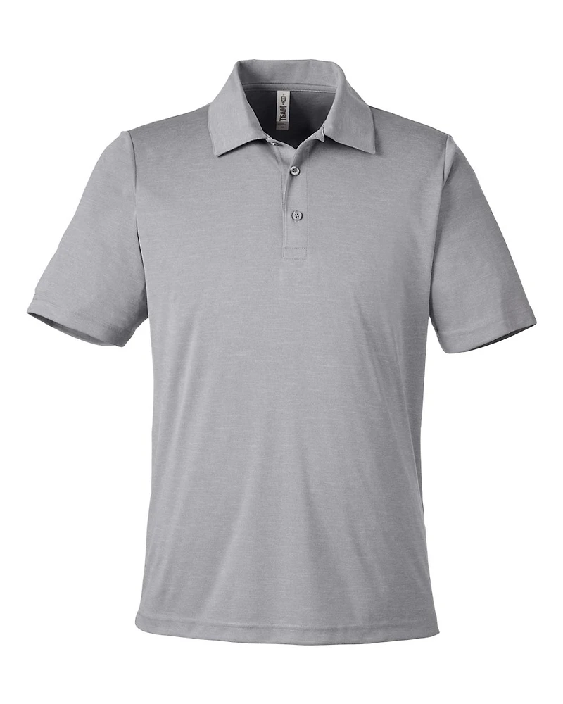 Men's Zone Sonic Heather Performance Polo | T-Shirt Time